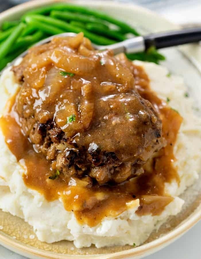 And Gravy Recipe Broiled Hamburger Steak HAMBURGER STEAK